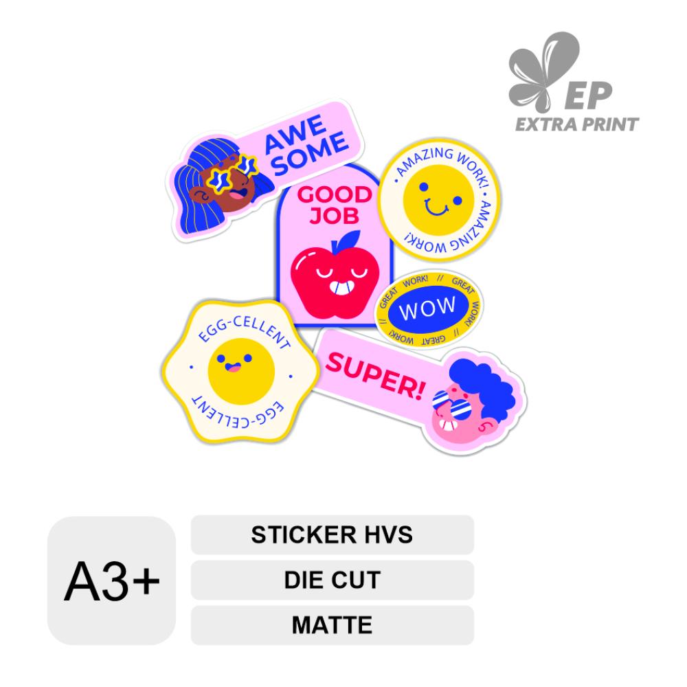 Print & Die Cut A3+ Sticker HVS